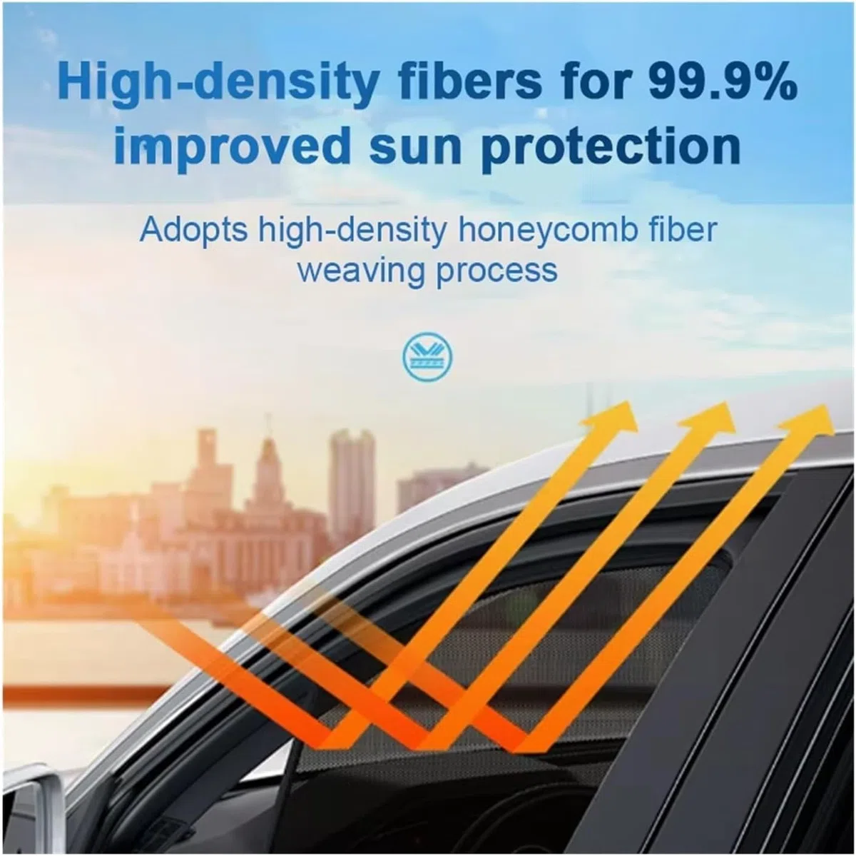 Tendine Parasole Auto Laterali per Nissan Qashqai (2007–2013), Rete Magnetica Oscurante e Traspirante, Protezione Anti-UV per Bambini e Neonati, Privacy per Viaggi Estivi,E/7 Whole Vehicle