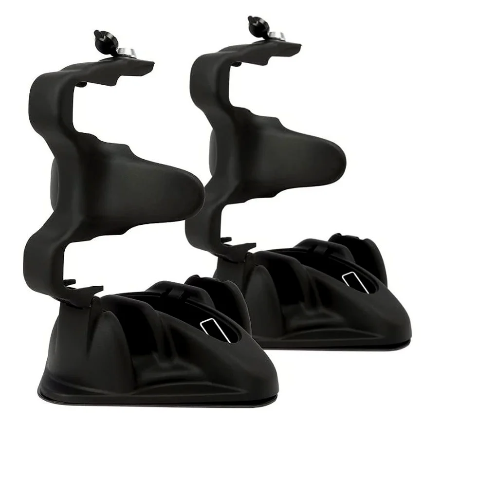 COMPATIBILE CON LAND ROVER RANGE ROVER EVOQUE CABRIO PORTASCI MAGNETICO UNIVERSALE PER TETTO AUTO NON IN VETRO 2 PAIA DI SCI PORTA SCI OMOLOGATO CALAMITA NERO