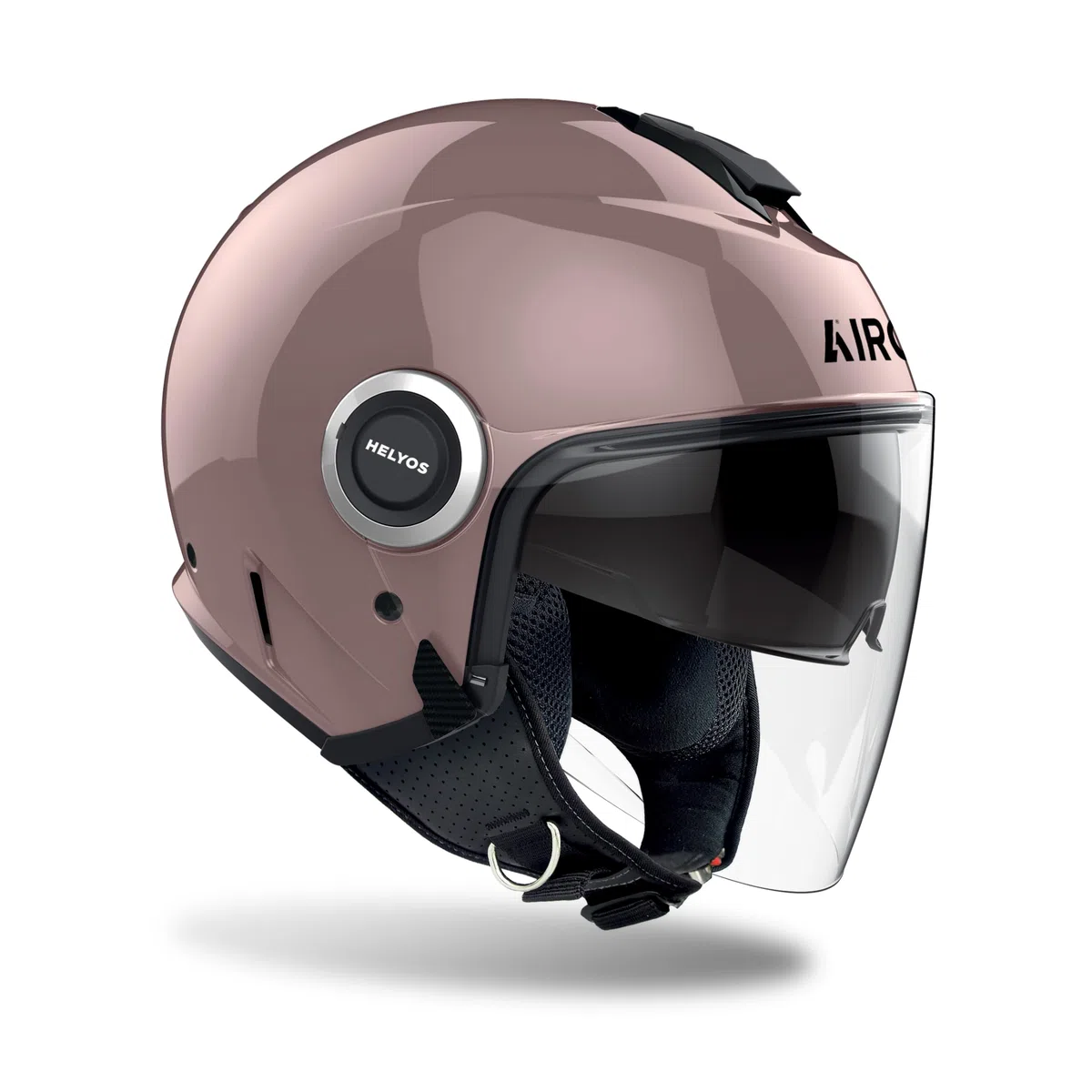 AIROH CASCO JET HELYOS COLOR METALLIC ROSE L